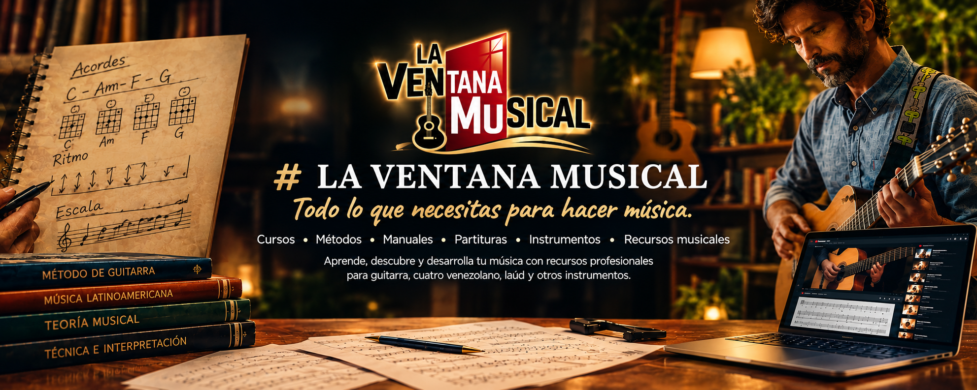 La Ventana Musical — Todo lo que necesitas para hacer música
